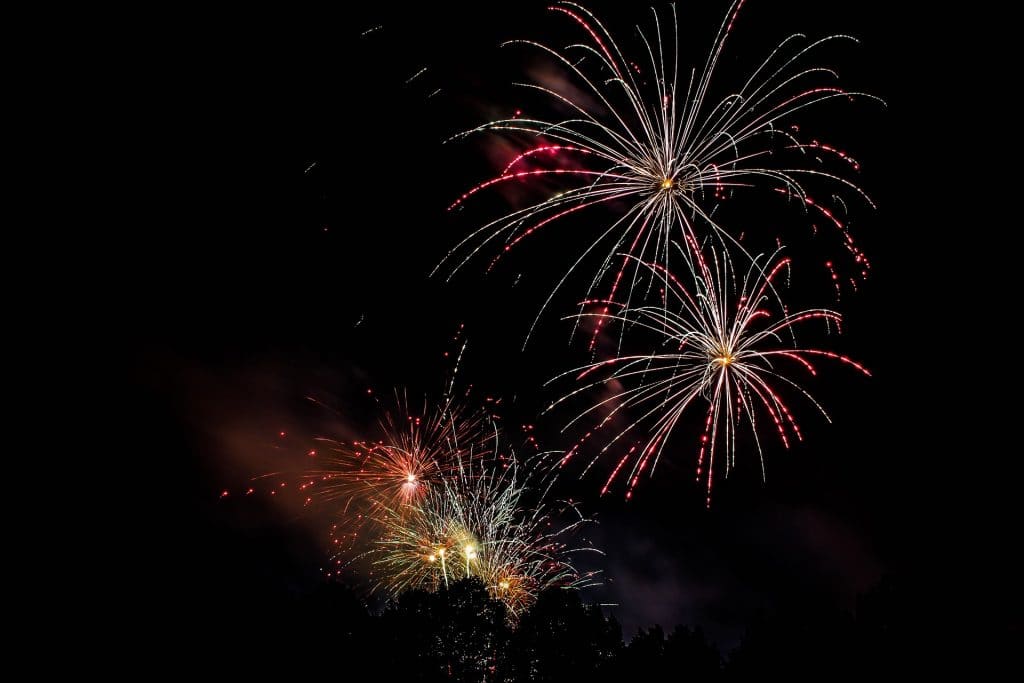 Höhenfeuerwerk Magdeburg