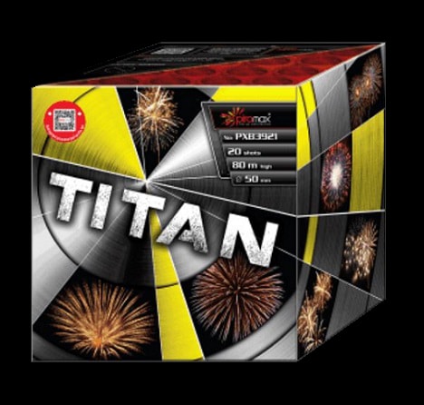Piromax Titan Feuerwerksbatterie